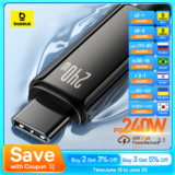 כבל טעינה Type C סופר מהיר 240W